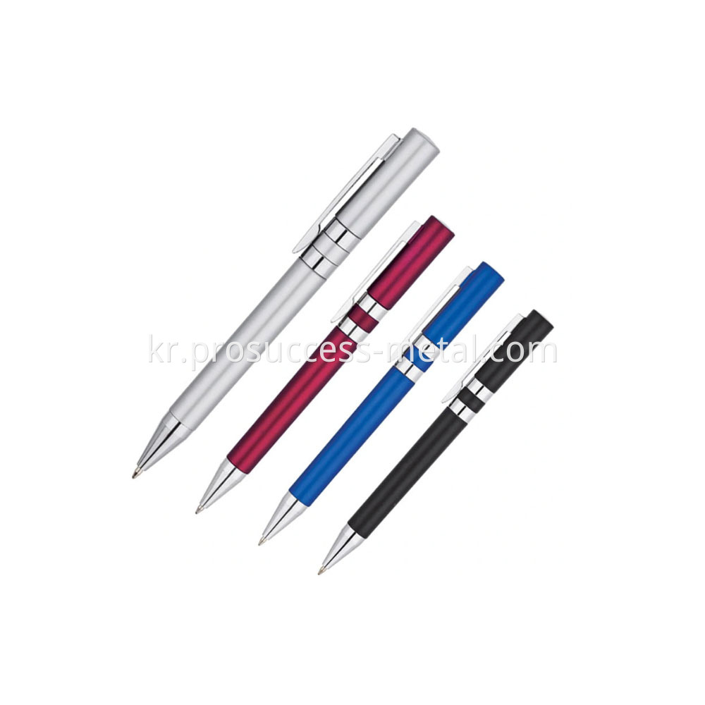 Stainless Steel CNC Milling Ball Pen